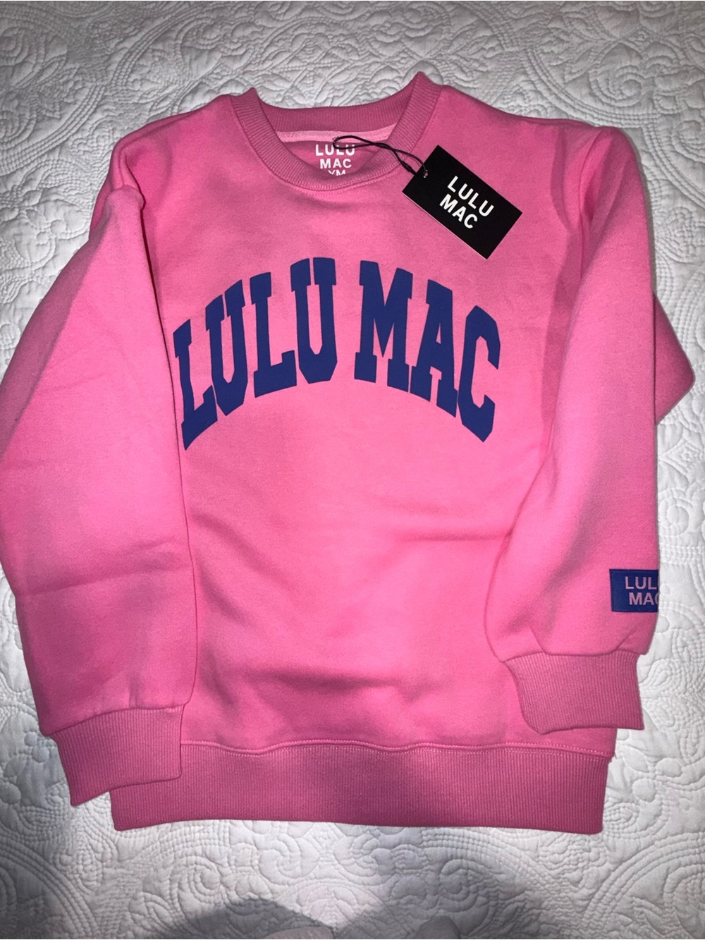 Lulu Mac girls size YM sweatshirt nwt
Have 2 of these